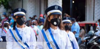 Nicaragua se viste de azul, blanco y azul celebrando sus fiestas patrias