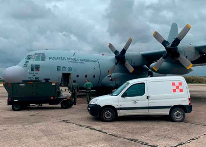 Llegó a Cuba un cargamento de ayuda humanitaria procedente de Argentina
