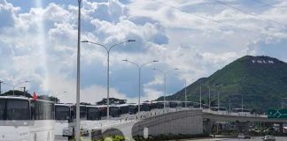 Flota de nuevos buses rusos que se suman al transporte urbano colectivo de Managua