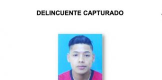 Presentación policial de sujeto que mató a un joven en Managua