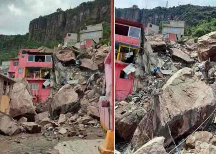 México: Un derrumbe del Cerro del Chiquihuite deja casas bajo escombros