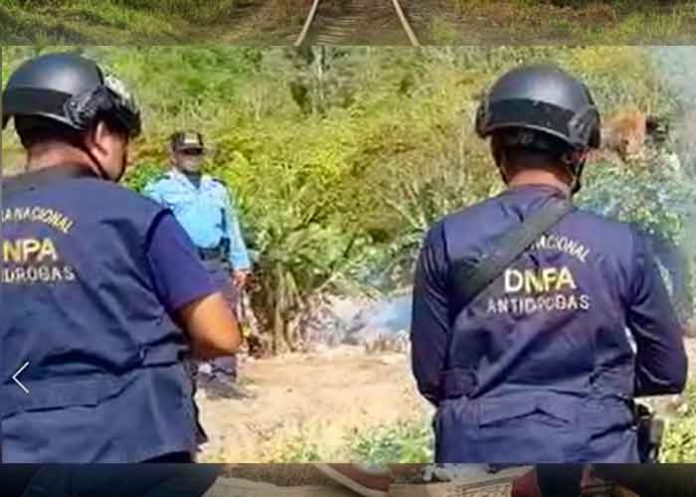Policía hondureña encuentran un narcolaboratorio