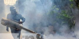 Jornada de fumigación y lucha antiepidémica en Managua