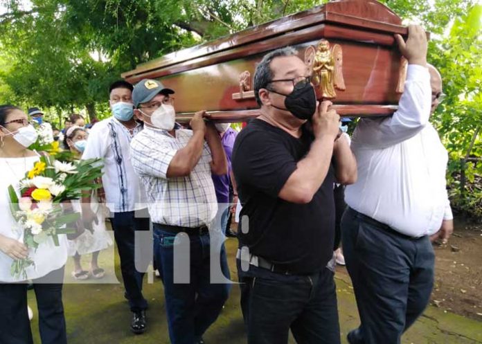 Último adiós en la Isla de Ometepe al Maestro Guillén