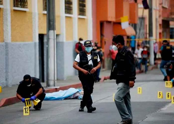 Guatemala registró un aumento de asesinatos en los primeros ocho meses de 2021