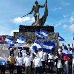 Honran a los héroes y mártires de la batalla de San Jacinto en Nicaragua