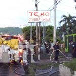 Incendio afectó a tres viviendas en Las Brisas, Managua