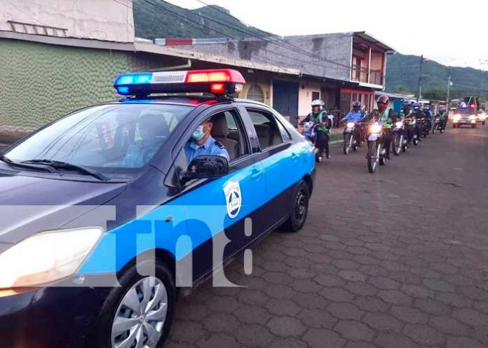 Policía Nacional conmemoró su 42 aniversario de fundación en Jinotega