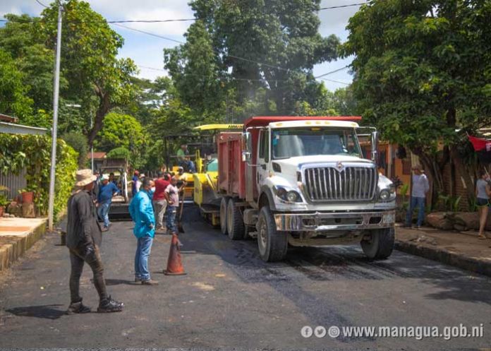 Nuevas cuadras y calles para el barrio Germán Pomares, Managua
