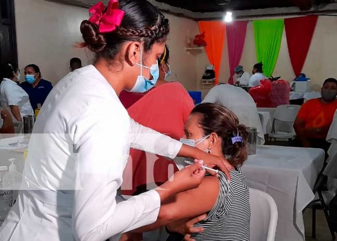 Jornada de vacunación en Managua