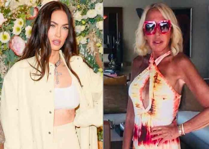 ¿Megan Fox y Laura Bozzo usaron el mismo vestido transparente?