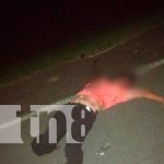 Mujer muere atropellada en Chontales