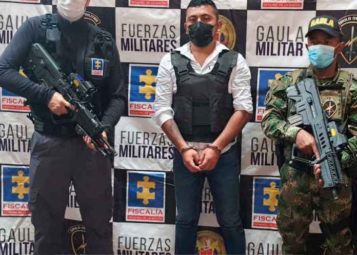 Capturan a alias 'Camilo 40', presunto cabecilla de 'Los Contadores