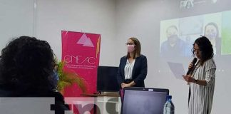 Presentación del taller para el archivo fílmico de Nicaragua