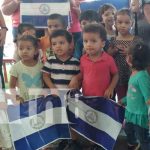 Promoción del amor a la patria en CDI de Tipitapa