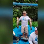 Realizan torneo internacional de pesca deportiva con orgullo patrio