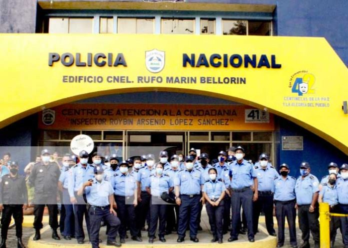 Policía Nacional en Nueva Segovia celebra 42 años de fundación