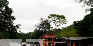 Fuerte accidente de tránsito en Rio Blanco