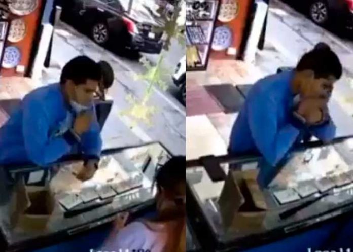 Hombre se traga 4 anillos para robárselos en México (VIDEO)