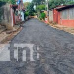 Barrio Santos López de Managua tendrá todas sus calles asfaltadas