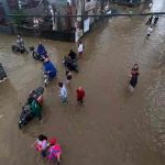 Corea del Sur sufre graves inundaciones por el tifón Chanthu