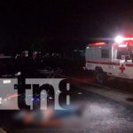 accidente de tránsito deja 2 motociclistas muertos en Tipitapa
