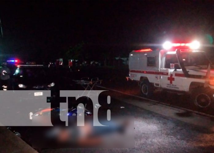accidente de tránsito deja 2 motociclistas muertos en Tipitapa