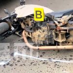 Motociclista sufre accidente de tránsito en Jalapa