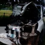 Fuerte accidente deja tres personas lesionadas en Juigalpa, Chontales