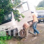 Desperfectos mecánicos provocan accidente en la Isla de Ometepe