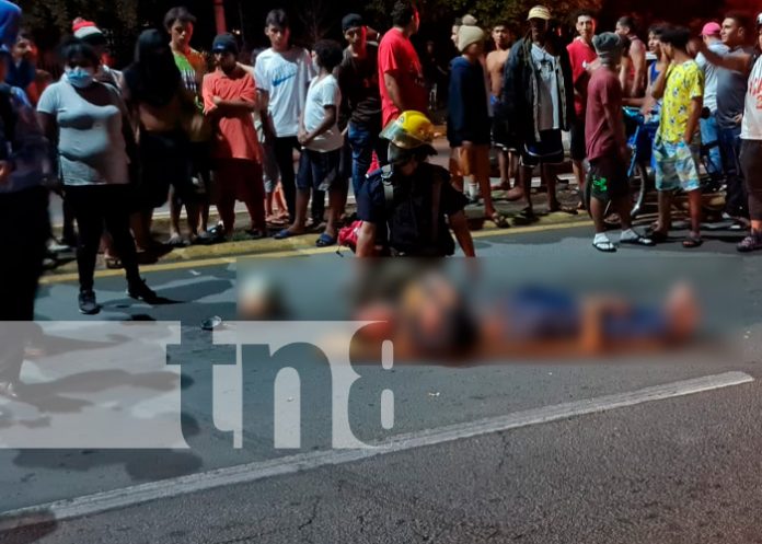 Motociclista ebrio embiste a señora en la entrada a Ciudad Sandino