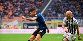 Dos goles de Correa ante Udinese consolidan al Inter en podio de Serie A