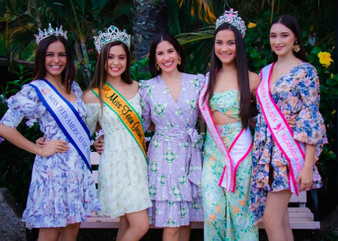 Miss Teen Nicaragua visita la ciudad de Matagalpa