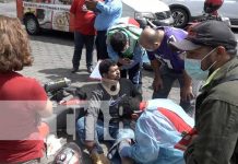 Accidente en Managua