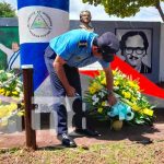 Tipitapa rinde honores al Comandante Pedro Aráuz