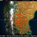 Un terremoto de magnitud 5,5 sacude Argentina