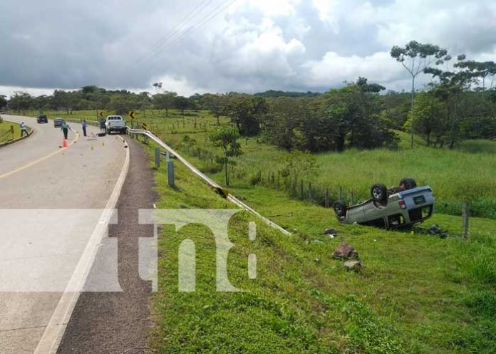 Dos personas que se movilizaban contra la via provocan accidente en Bluefields