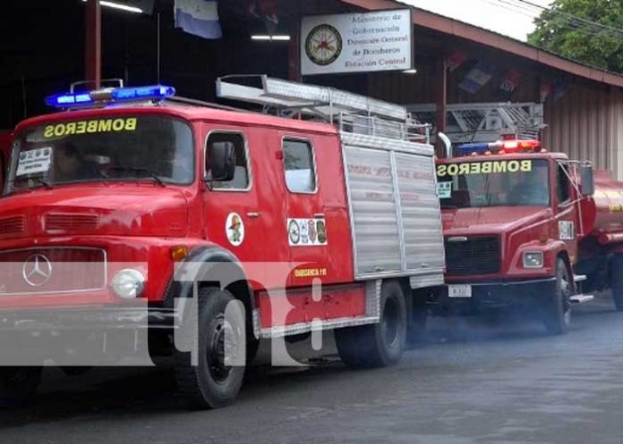 Camiones de bomberos para nueva estación en San José de Bocay