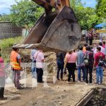 Construcción de nuevo puente en un barrio de Juigalpa, Chontales