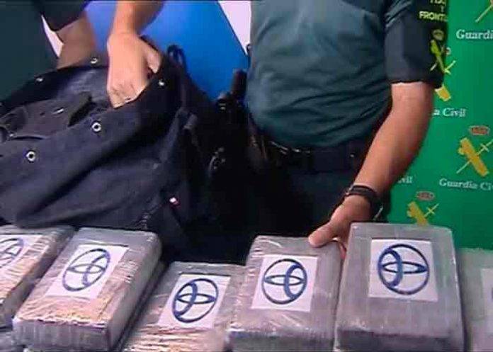 Incautan en España 700 kilos de cocaína procedente de El Salvador