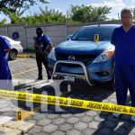 Presentación de la incautación de cocaína en Managua