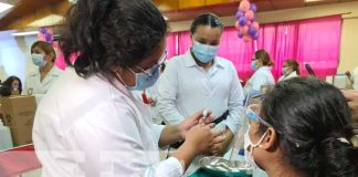 Vacunación en Nicaragua para mujeres embarazadas, puérperas y lactantes