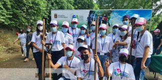 Voluntariado Universitario participa en jornada de reforestación en Tiscapa