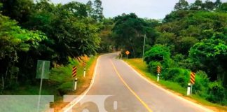 Nuevo tramo de carretera de El Jícaro-Murra
