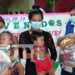 Ministerio de la Familia entrega paquetes alimenticios a madres de Tipitapa