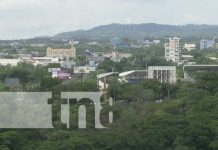 Panorama de la ciudad de Managua y el crecimiento de la economía