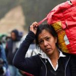 Migrantes que avanzan por México piden no ser detenidos