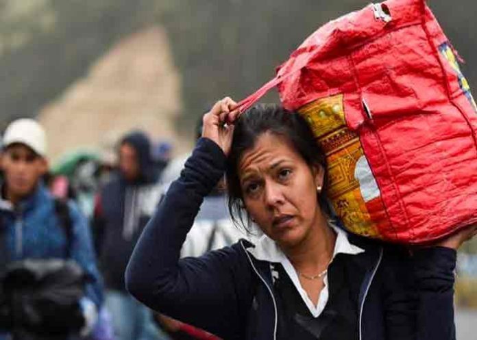 Migrantes que avanzan por México piden no ser detenidos