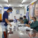 Entrega del pago salarial a trabajadores del MINED en Nicaragua