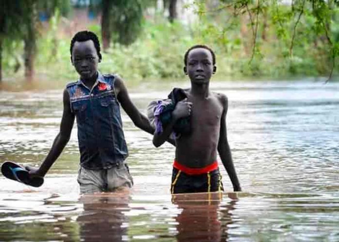 600.000 personas son afectadas por inundaciones en Sudán del Sur